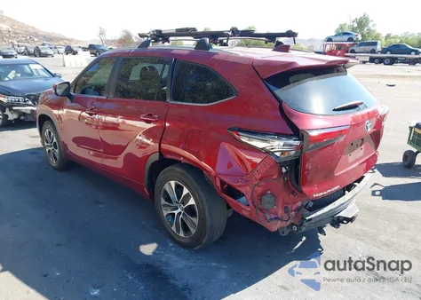 2023 Toyota Highlander Hybrid Xle from USA, damaged, VIN 5TDKBRCH2PS565768